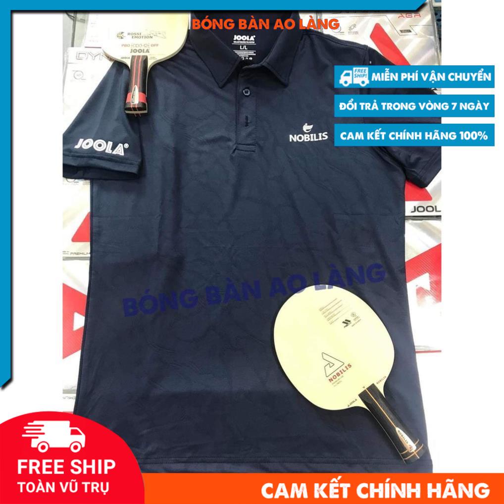 [ FREE SHIP ] Áo Thể Thao Bóng Bàn Joola Nolibis Đen