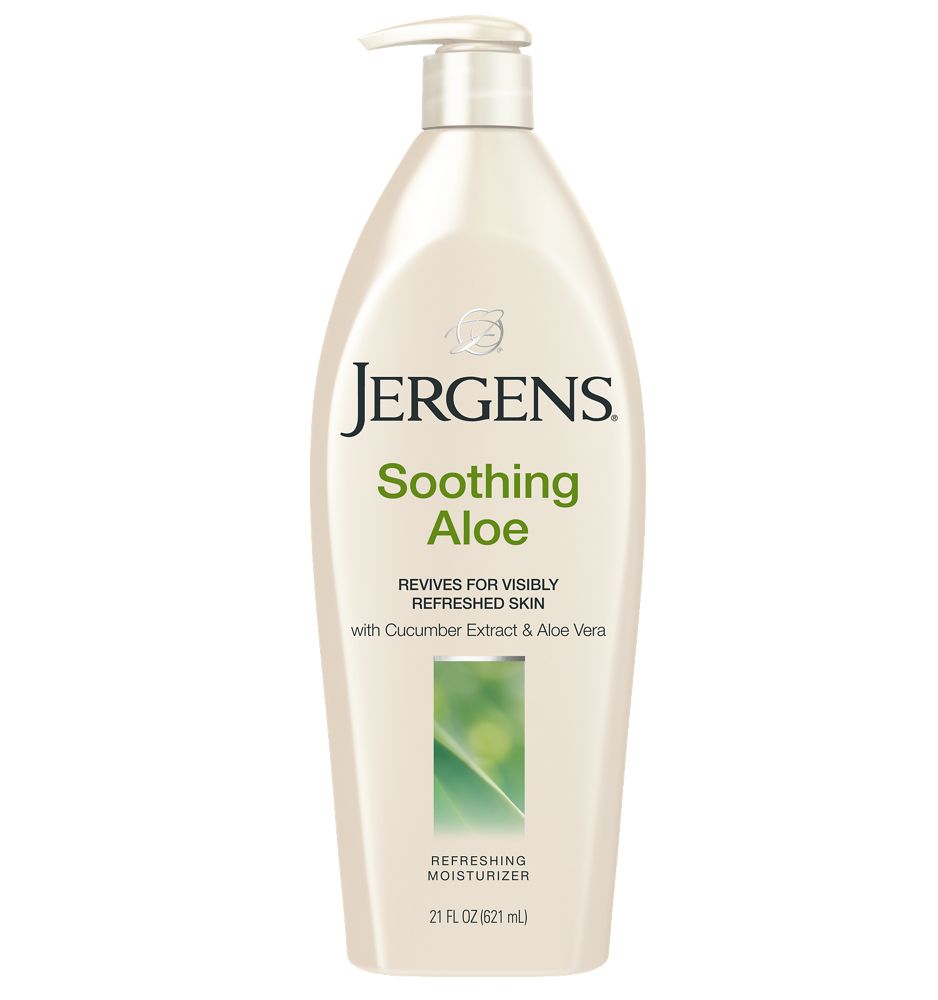 Dưỡng Thể Nha Đam Dưỡng Ẩm Cho Da Khô Jergens Soothing Aloe Refreshing Moisturizer 621Ml (Mỹ)