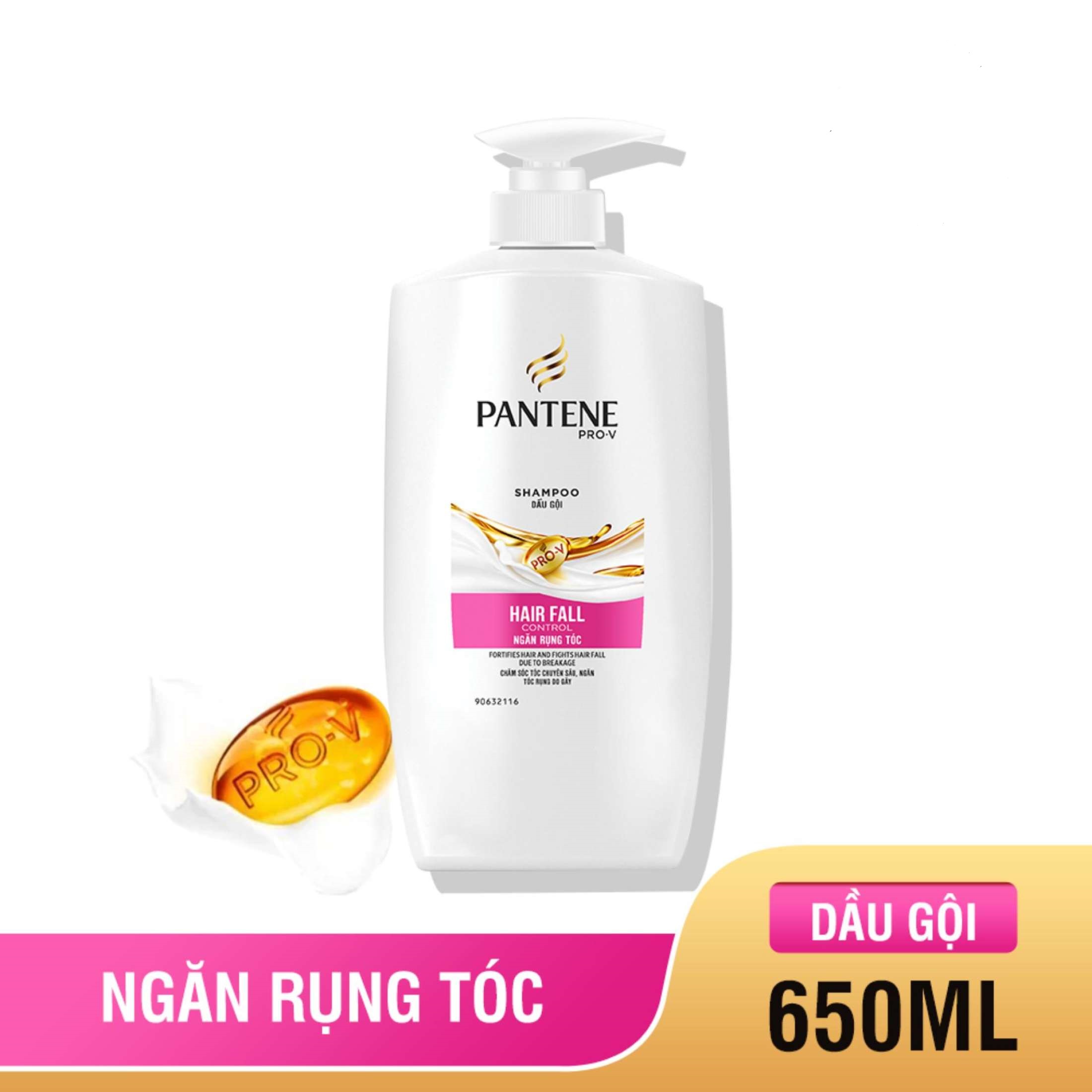[HCM]Dầu gội Pantene Ngăn rụng tóc 650ml