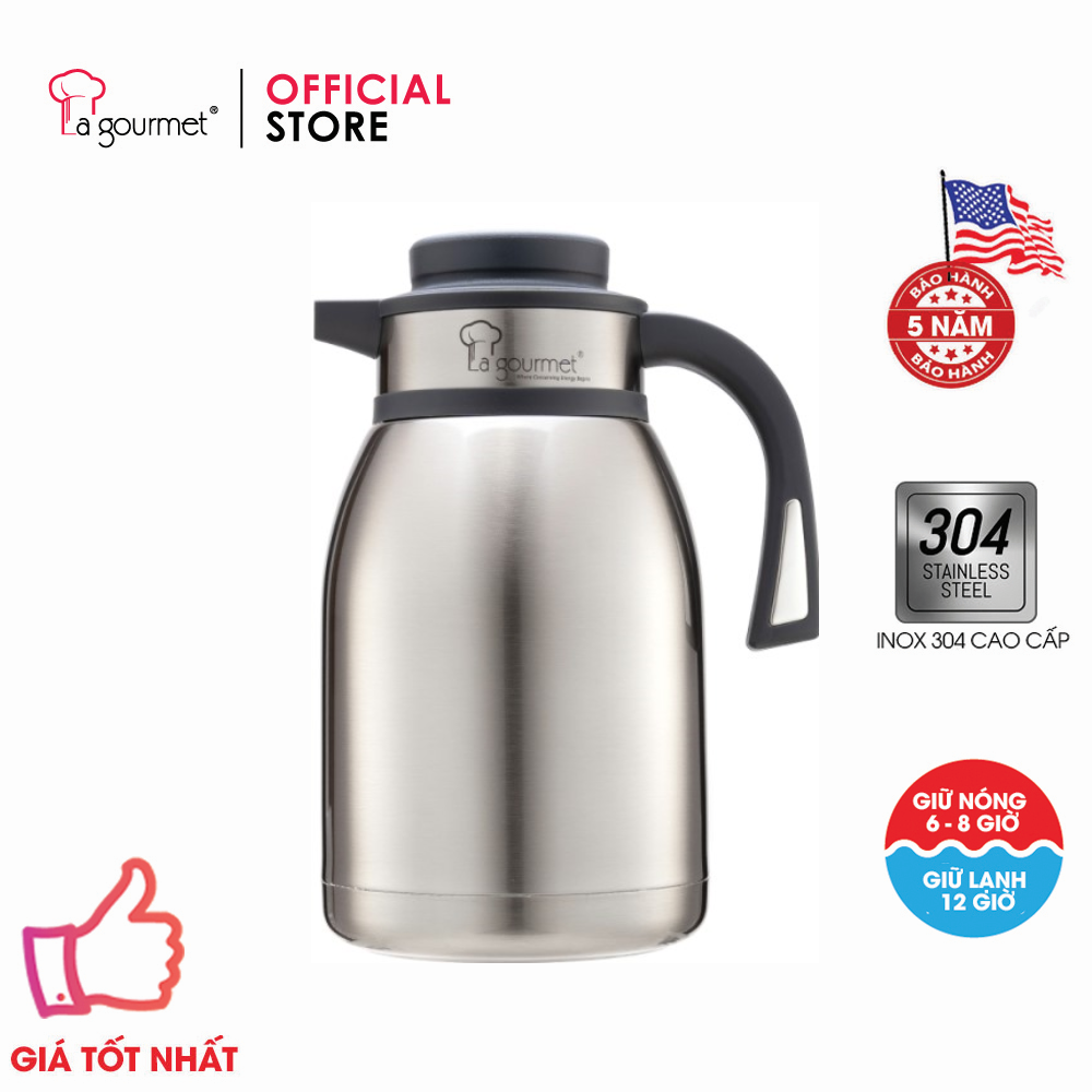Hộp giữ nhiệt La Gourmet Sakura Plus 1.1 lít - Inox cao cấp, dung lượng lớn