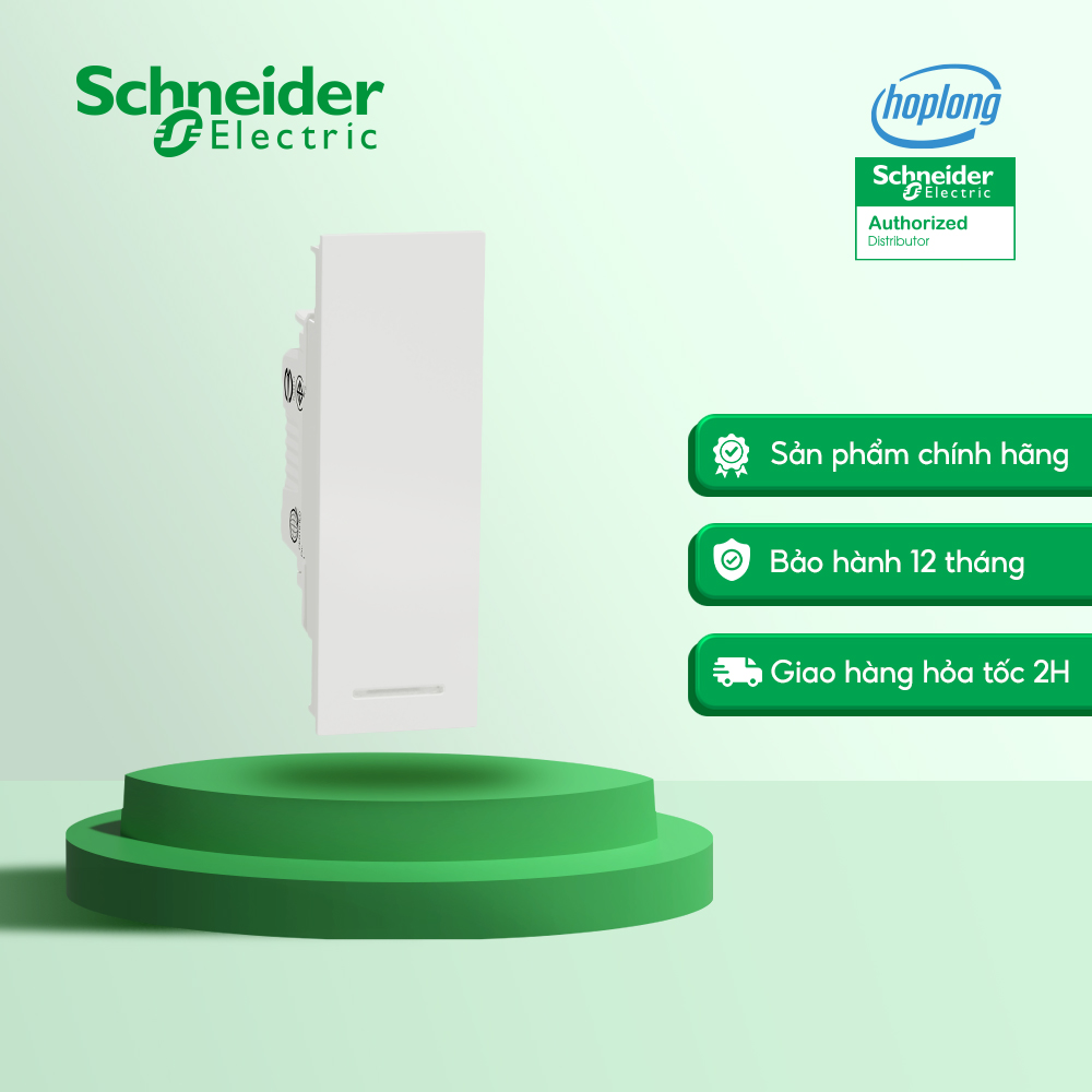 Công tắc 1 chiều M3T31_1F_WE 16AX size S Schneider dòng AvatarOn A loại tải điện trở cảm ứng tải huỳ