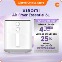 Xiaomi Air Fryer Essential 6L | Nấu nướng rảnh tay không cần lật trở| Khoang nồi bằng kim loại| Luân chuyển khí nóng 360°| Điều chỉnh  bằng núm vặn đơn giản