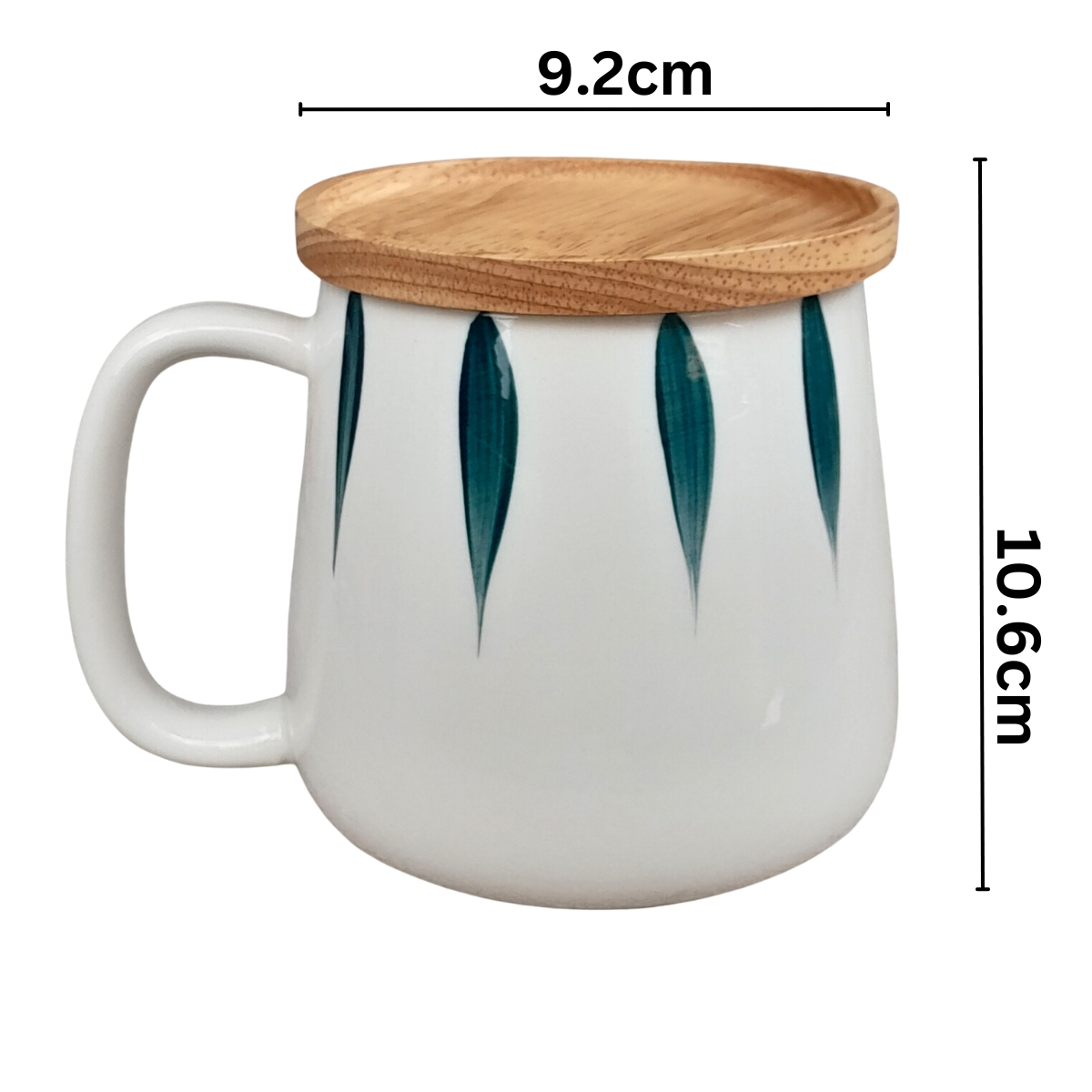 SIZE LỚN 450ml Ly cốc trà cafe bằng sứ ceramic phong cách Nhật Ly sứ có quai xách