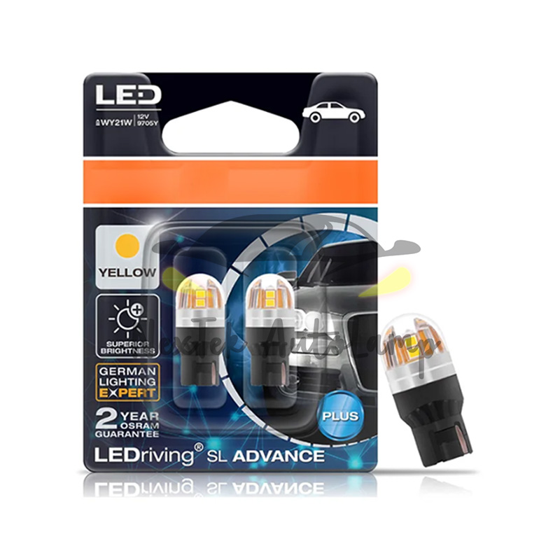 For OSRAM LEDriving SL Advance LED T10 T20 S25 12V Trắng ánh sáng đỏ ánh sáng vàng ánh sáng tín hiệu