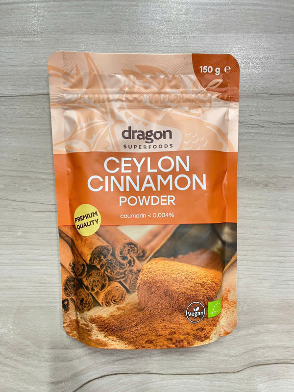 Date 11/27 Bột Quế Ceylon Hữu Cơ Dragon Superfoods 150g - Organic Ceylon Cinnamon Powder Dragon Superfoods