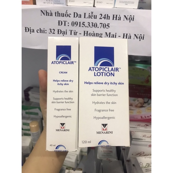 Atopiclair Cream Lotion Kem Dưỡng Ẩm