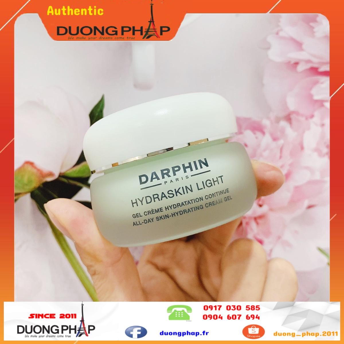 Kem dưỡng ẩm Darphin Hydraskin Light 50ml