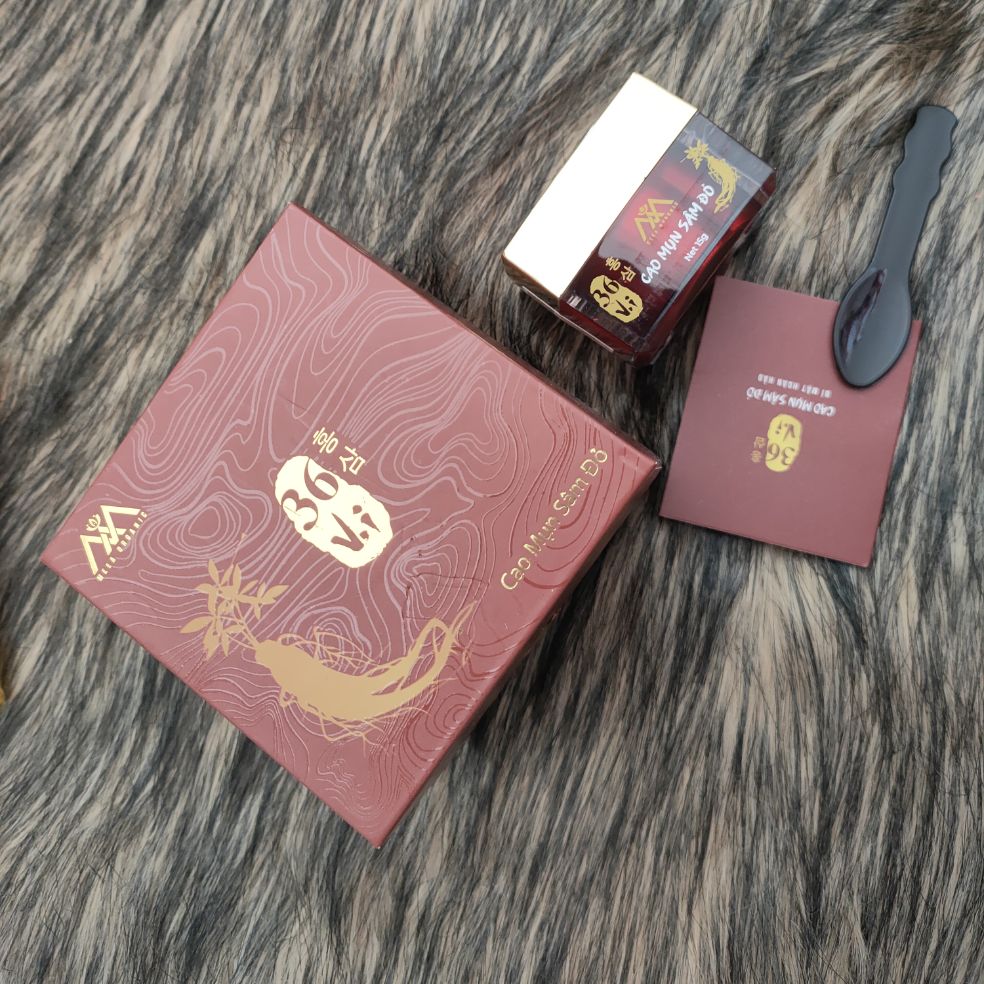 Cao mụn sâm đỏ 36 vị