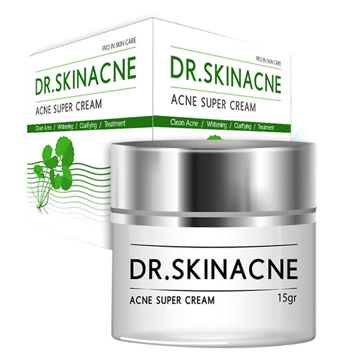 [HCM]SALE - Kem sạch mụn Dr.Skinacne giúp dưỡng trắng da xóa thâm liền sẹo 15g