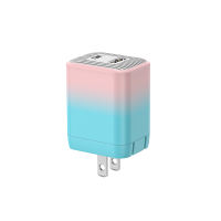 Củ Sạc Nhanh Sendem PD45W Quick Charger 1 Cổng Sạc Type-C + 1 Cổng Sạc Micro Usb Chân Gập Gấp Gọn C90