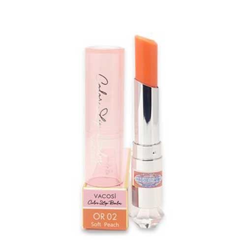 Son Dưỡng Màu Cam Vacosi Lip Balmor 02 Soft Peach 3G Sản Phẩm Tốt Chất Lượng Cao Cam Kết Như Hình Độ Bền Cao