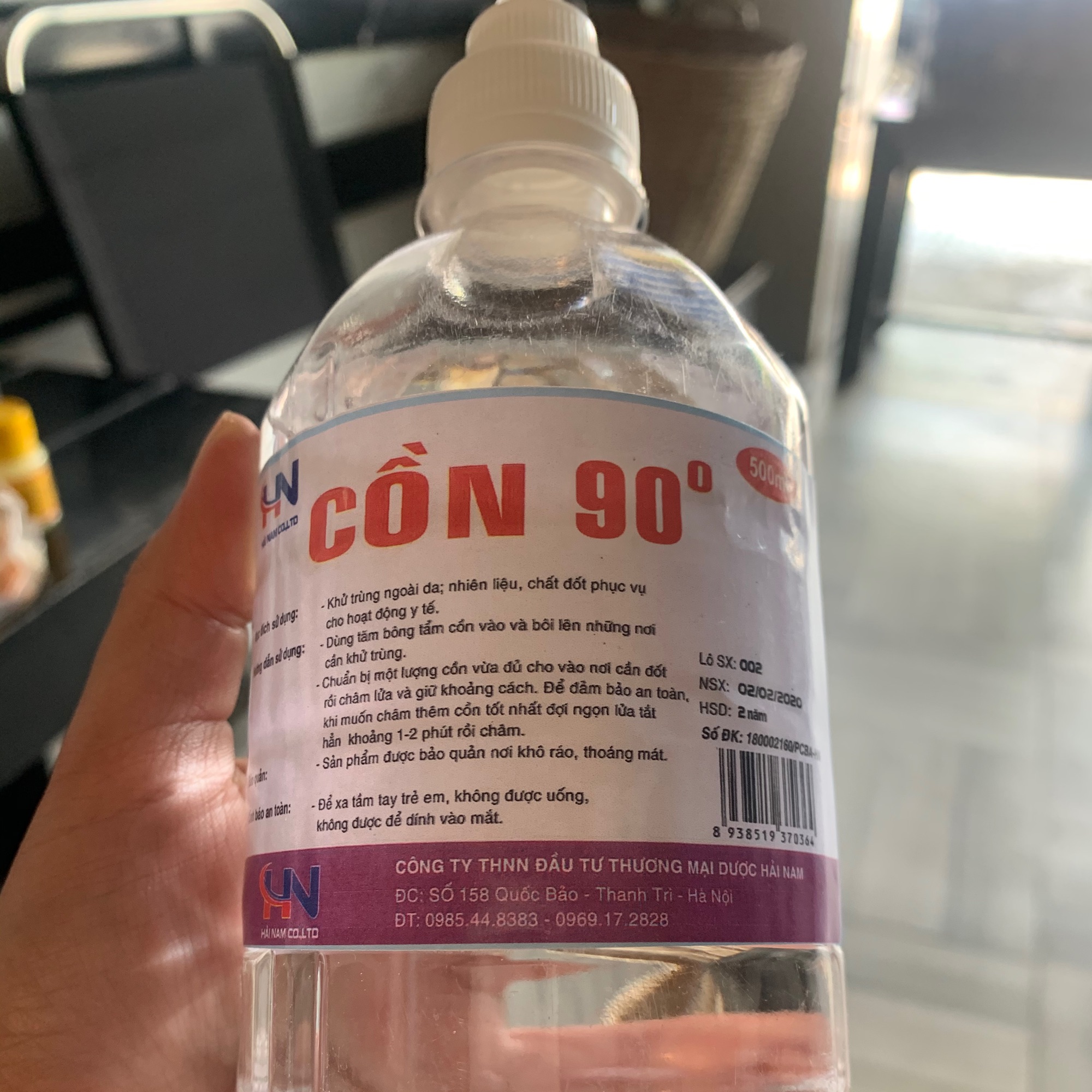 Cồn 90 Khử Trùng