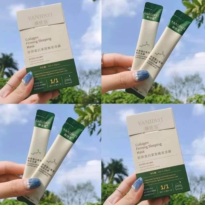 Mặt Nạ Ngủ Collagen Tươi Yanjiayi 5 Goi