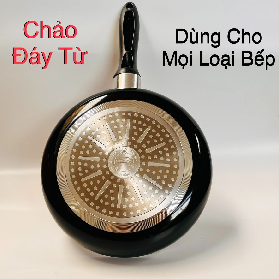 Chảo chống dính Vân Đá cao cấp SUNHOUSE SHG 16cm / 18cm / 20cm / 22cm / 24cm / 26cm / 28cm / 30cm  d