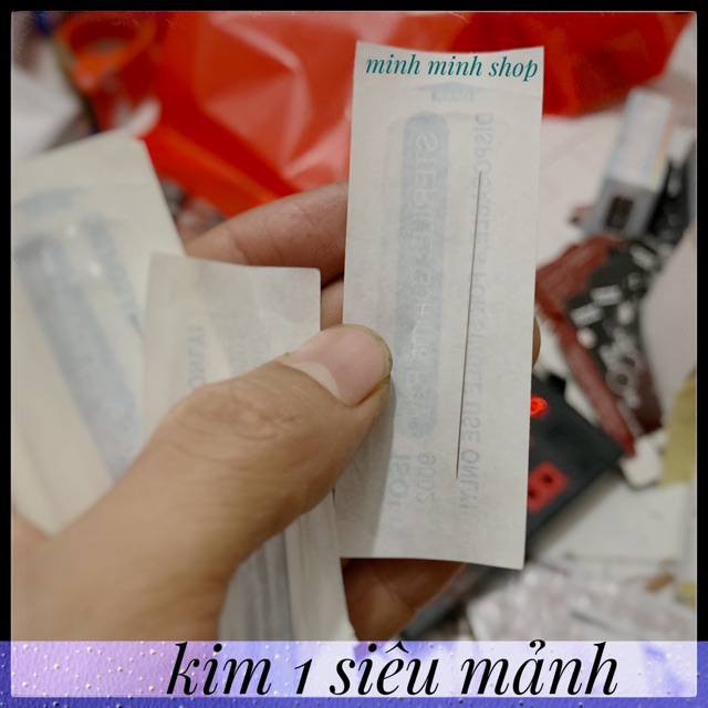 [Hcm]Kim 1 Siêu Mảnh /Dụng Cụ Phun Xăm Minh Minh Shop