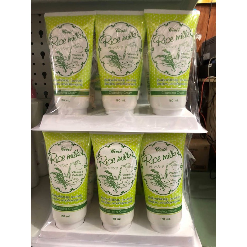 Sữa Rửa Mặt Gạo Civic Rice Milk Thái Lan 180Ml