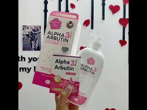 Combo Dưỡng Thể Arbutin+Vỉ 10 Viên Kích Trắng Arbutin