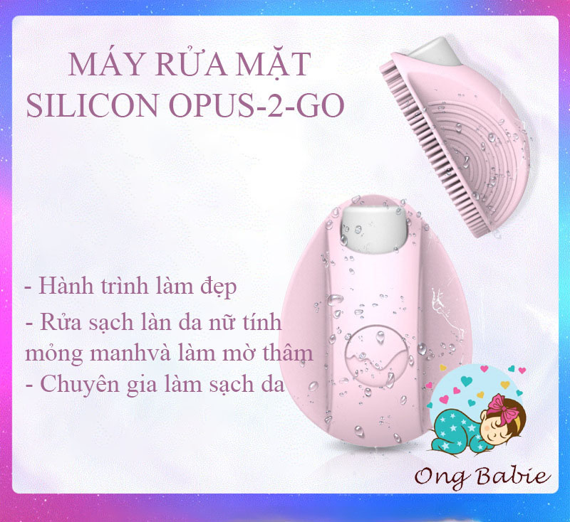 Máy Rửa Mặt Silicon Mini Opus 2 Go One