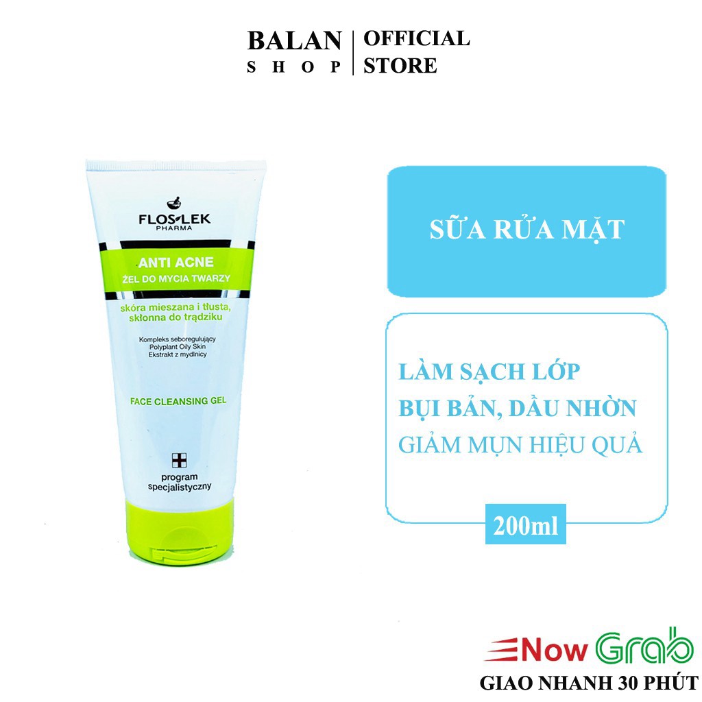 Sữa Rửa Mặt Ngừa Khuẩngiảm Mụn Đầu Đen Mẩn Đỏ Và Tổn Thương Do Mụn