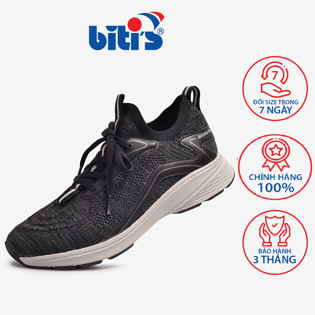 [ Tặng Vớ Bitis 50K ] Giày Thể Thao Nữ Bitis Hunter Core DSWH10900DEN