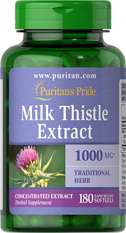 [Hcm]Viên Uống Milk Thistle Exctract 180 Viên Của Mỹ