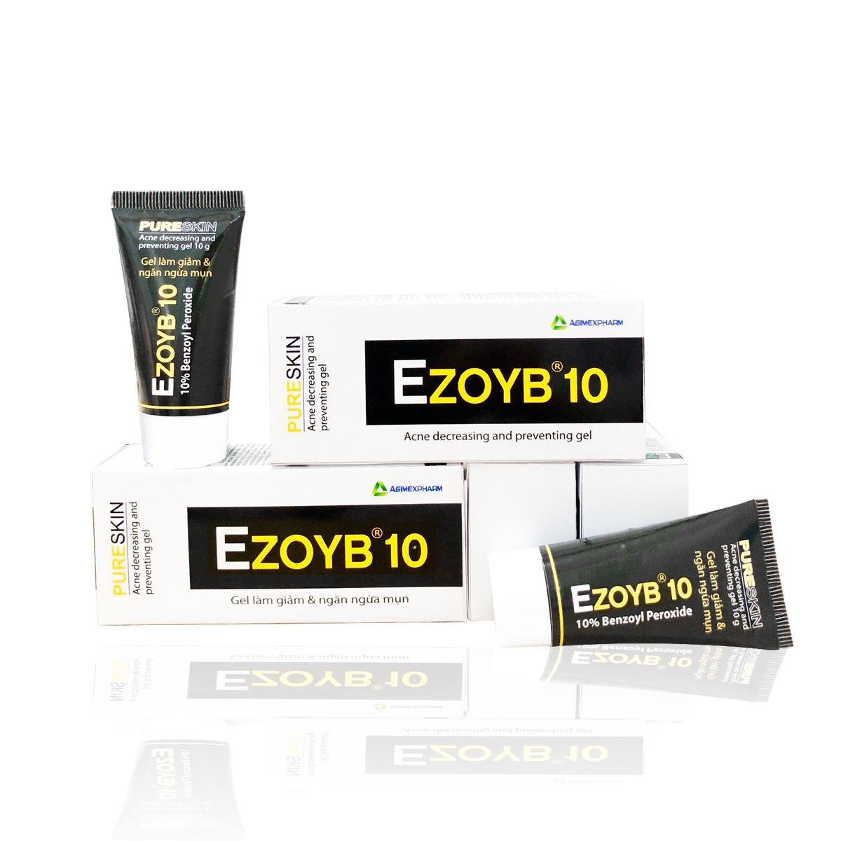 [Hcm]Ezoyb 10 Gel Ngăn Ngừa Mụn Và Giảm Mụn Trứng Cá Ezoyb10 Tube 10G