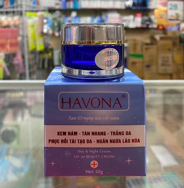 [Hcm][Havona Xanh] Kem Dưỡng Da Mặt Havona 12G