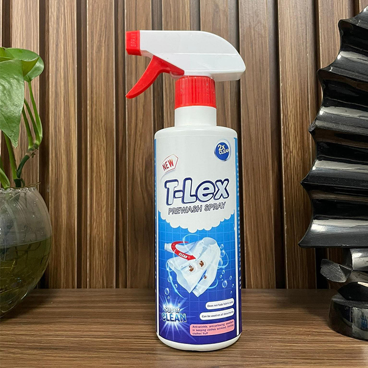 [Tặng Vòi Xịt ] Nước Tẩy Trắng Quần Áo T-LEX 500ml Tẩy Mốc Ố Vàng Quần Áo Vết Bẩn - Chính Hãng Không