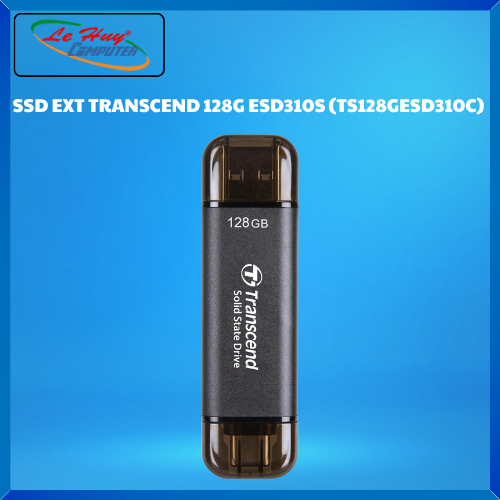 Ổ Cứng Di Động SSD 128GB Transcend ESD310S 1050MB/s TS128GESD310C - Hàng Chính Hãng