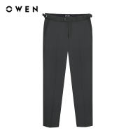 OWEN - Quần tây Tape Fit QT231758 màu Ghi chất liệu Nano
