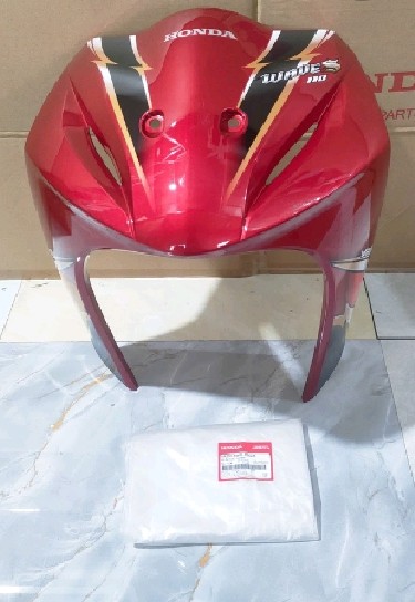 Mặt nạ Wave S110 đời 2011 màu đỏ hàng zin chính hãng Honda  _ shop phụ tùng honda