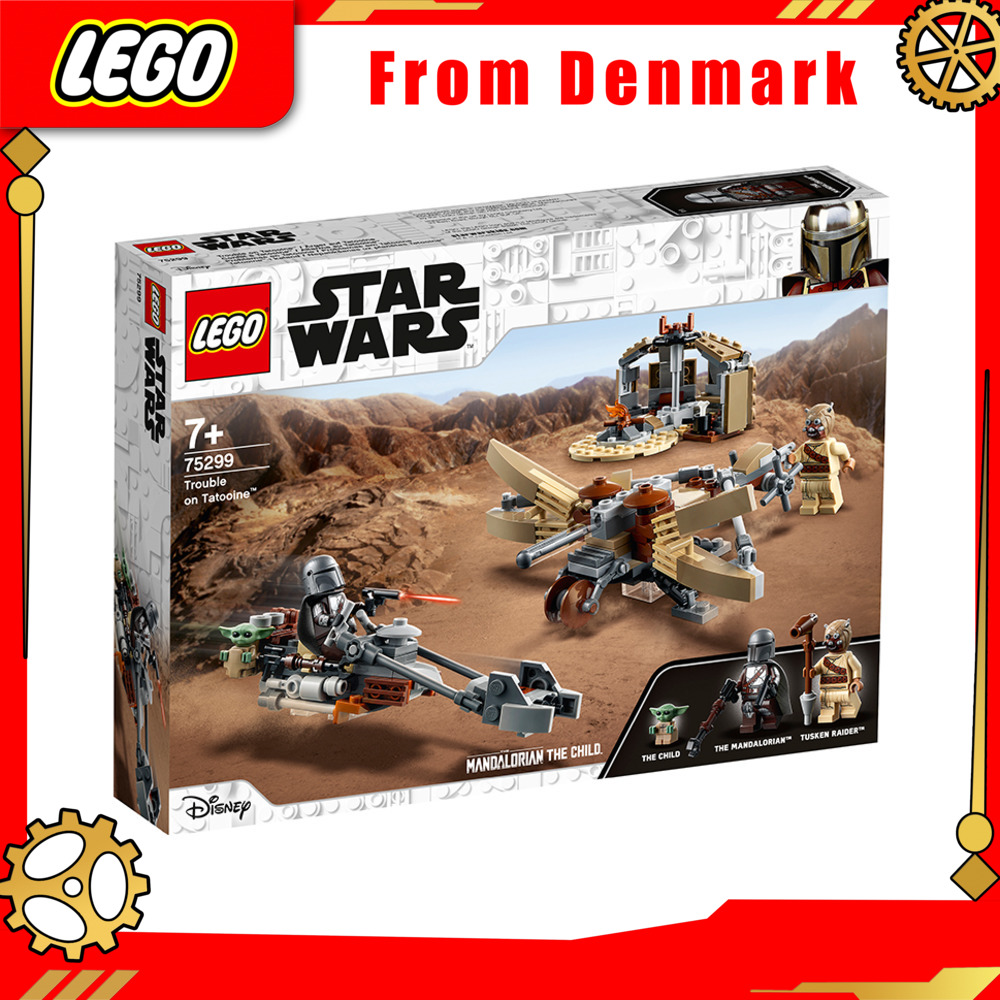 【From Denmark】LEGO Disney STAR WARS 75299 Lego Toys Star Wars The Mandalorian Tutain EncounterKhối xây dựng