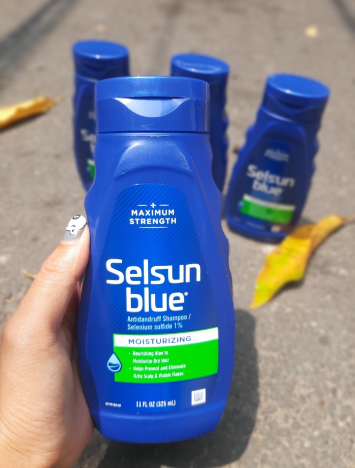 [HCM]Dầu gội ngăn gàu Selsun Blue Moisturizing Maximum Strength 325ml