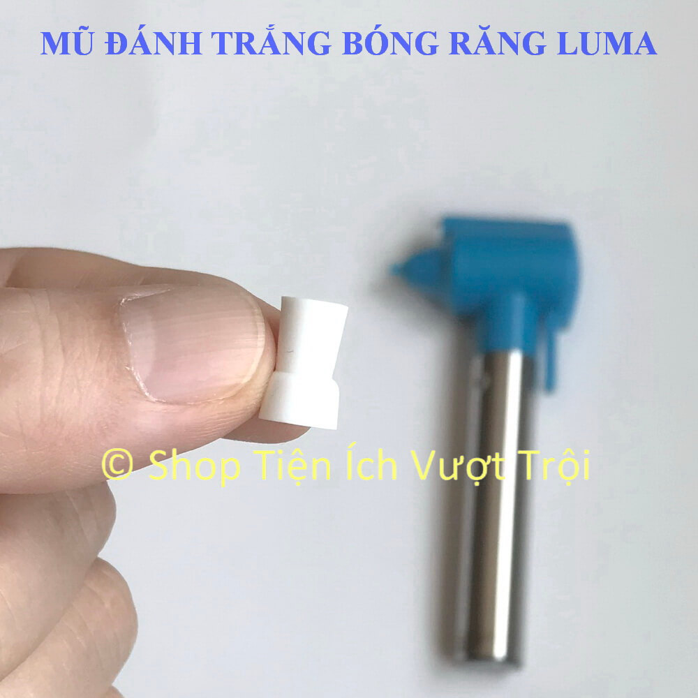 Mũ cao su đ&aacutenh trắng răng (t&uacutei 3 chiếc) d&ugraveng cho m&aacutey đ&aacutenh trắng b&oacuteng răng OraTek Luma-Shop Tiện &Iacutech Vượt Trội