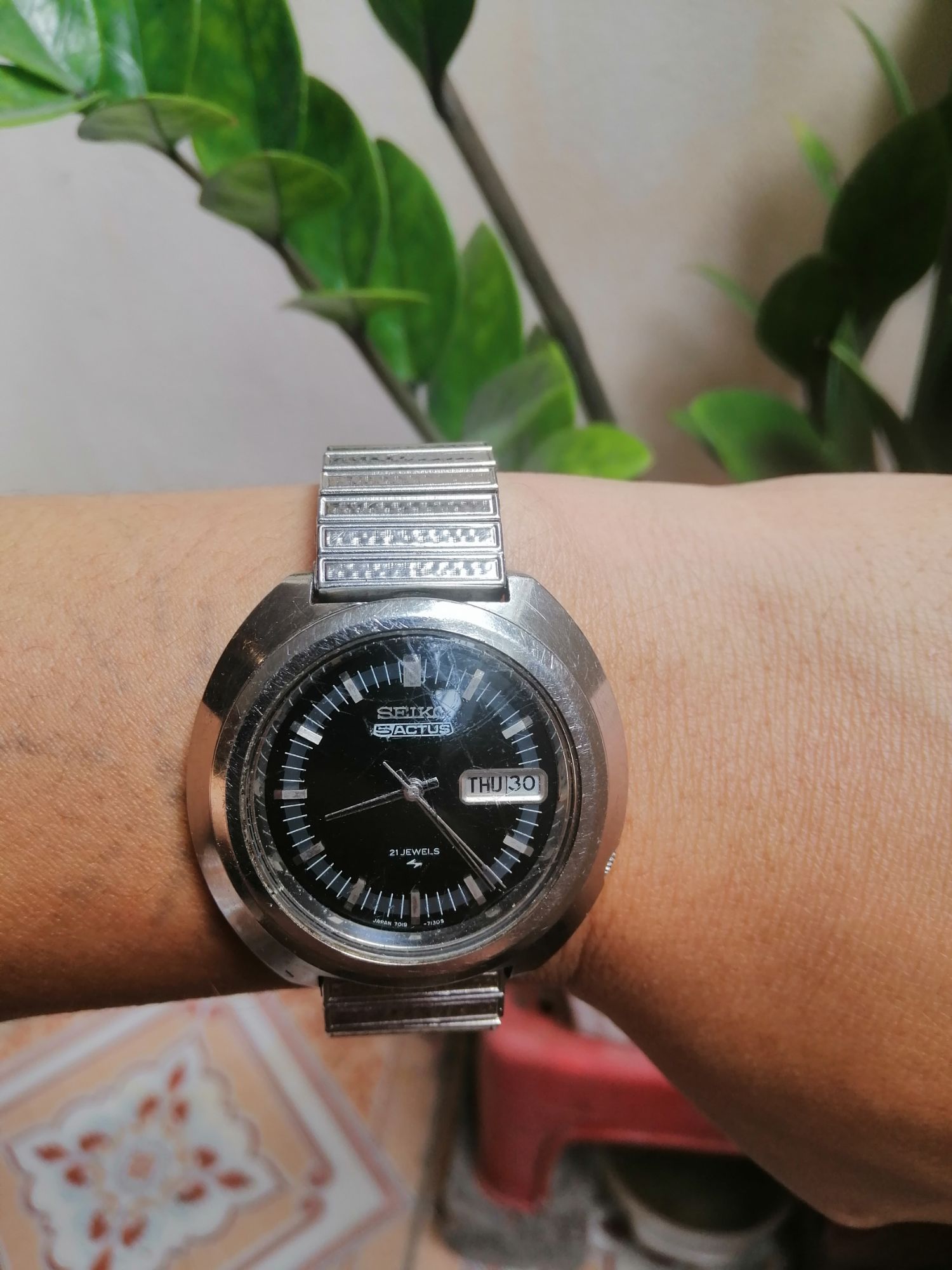 Đồng hồ cơ nam hiệu SEIKO 5ACTUS Nhật