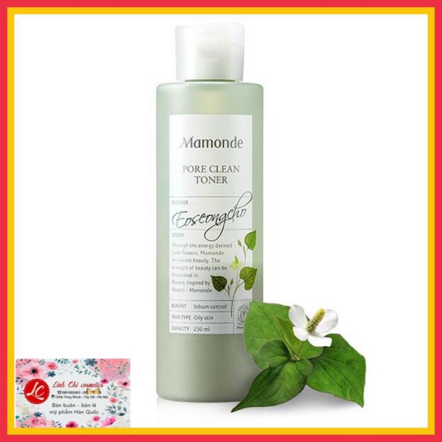 Nước Hoa Hồng Diếp Cá Mamonde Toner 250Ml Nước Hoa Hồng Diếp Cá Mamonde Toner 250Ml