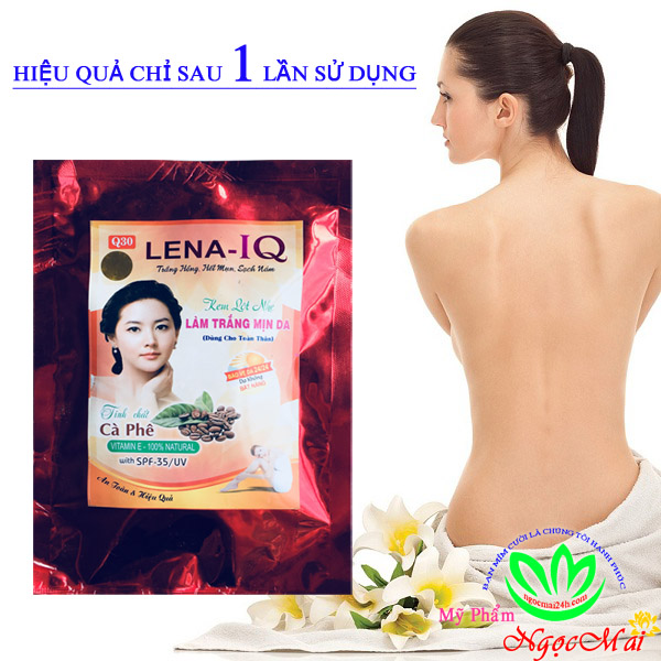 [HCM]Kem lột nhẹ làm trắng mịn da toàn thân Q30 LENA-IQ – 250g
