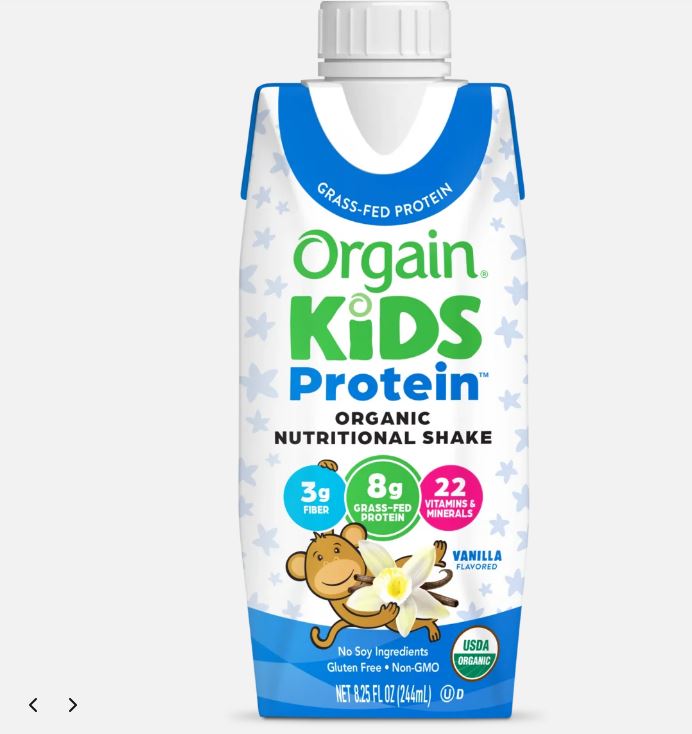 Date 26 Sữa hữu cơ Orgain Kids Organic Protein Mỹ 244ml