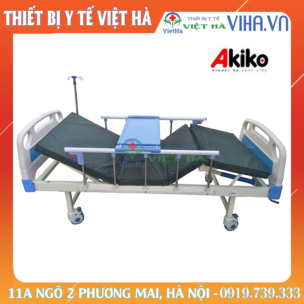 Giường Bệnh Nhân 2 Tay Quay Akiko A83