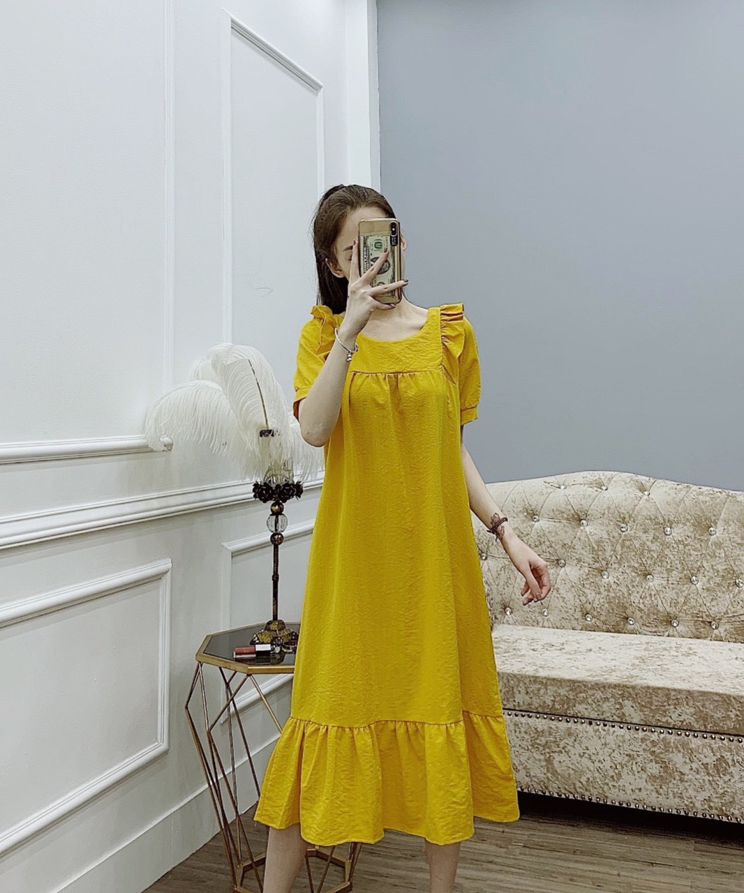 1# Váy Bầu Công Sở Hàn Quốc Cao Cấp (RẤT DỄ THƯƠNG)