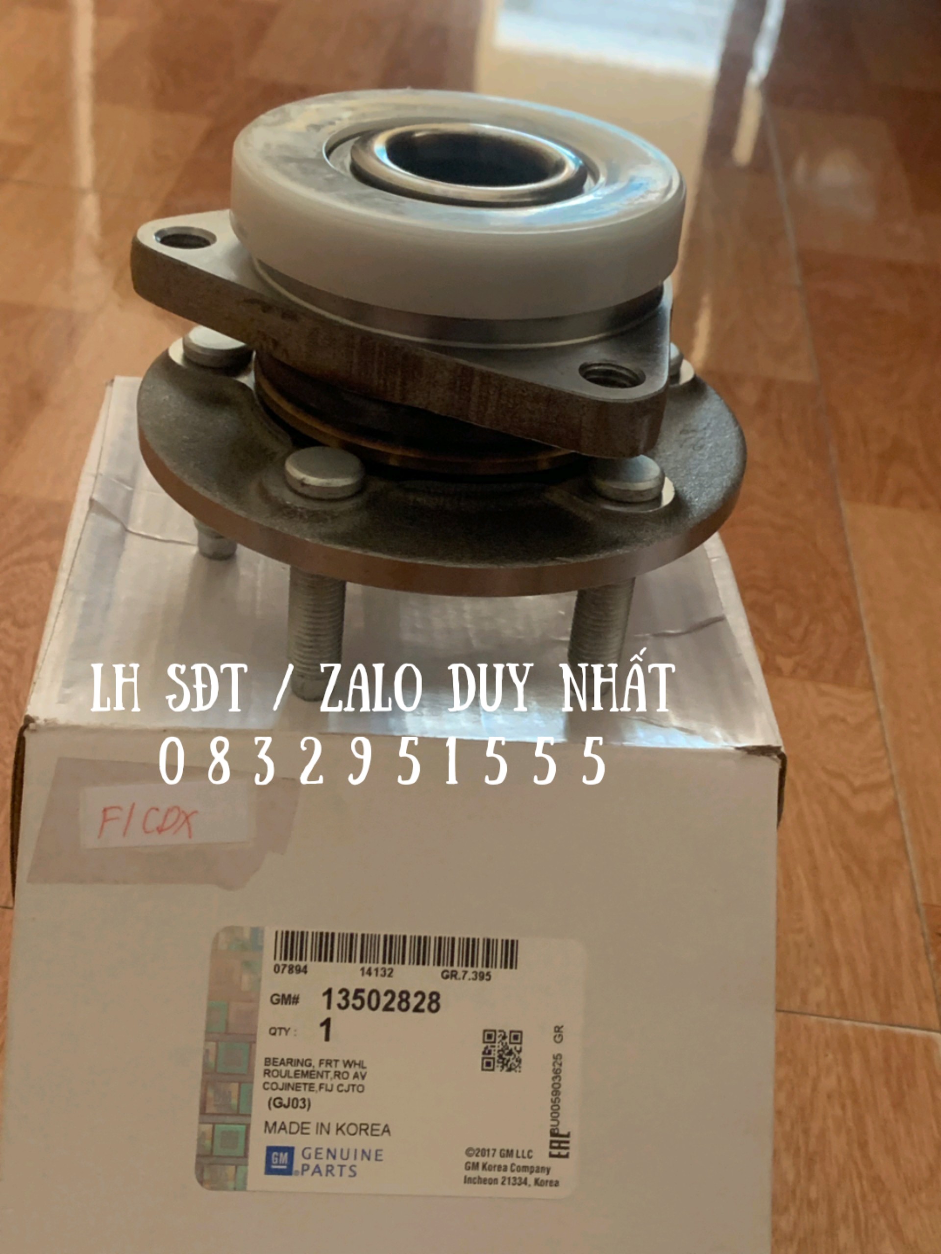 Bi moay ơ trước Lacetti 10 - 18 Cruze ( cụm bi moay ơ liền cụm như ảnh )