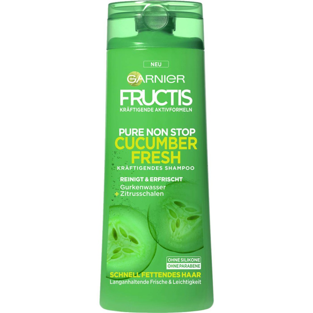 Dầu Gội Làm Sạch Tóc Lâu Dài Garnier Fructis Fresh 300 Ml