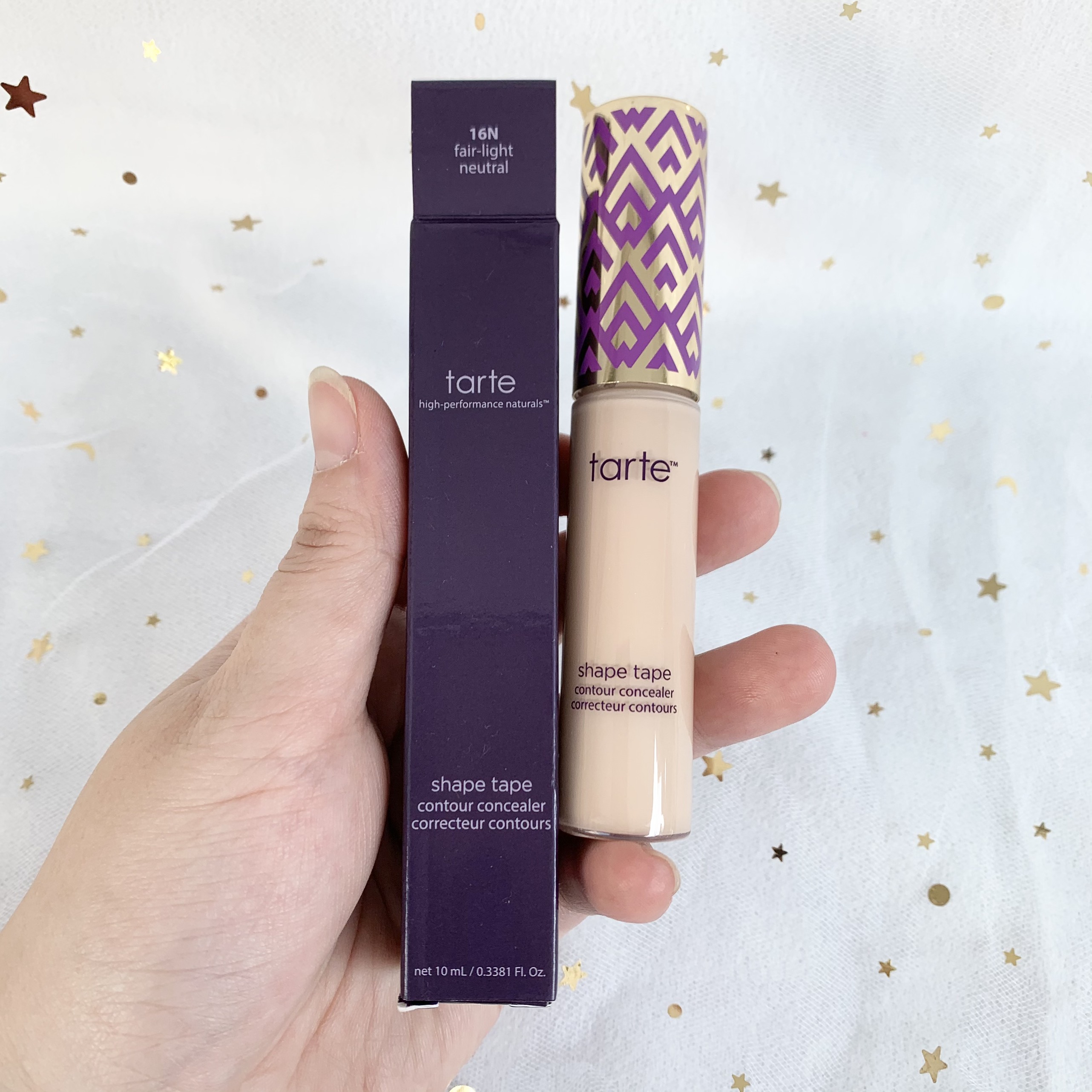 [Hcm]Kem Che Khuyết Điểm Màu 16N Fair - Light Neutral - Tarte - Shape Tape Contour Concealer Correcteur Contours 10Ml