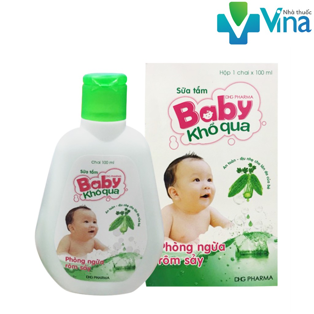 [Hcm]Sữa Tắm Baby Khổ Qua 100Ml