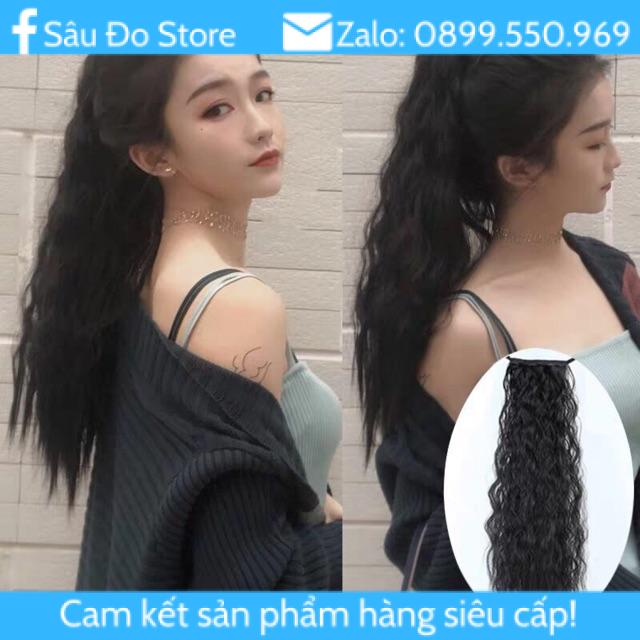 Tóc Cột Xù Siêu Dày Siêu Dài Hàng Bán Chạy Ạ