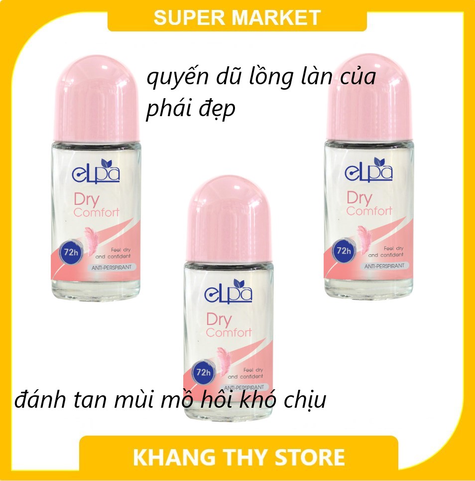 Lăn khử mùi Nữ Dry Comfort 50ml mùi hương thơm mát đầy quyến rũ