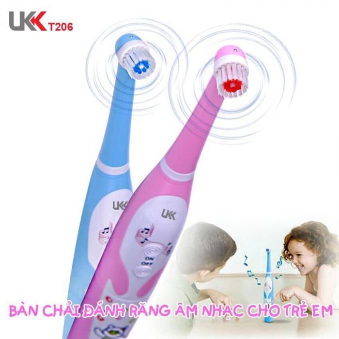 Bàn Chải Đánh Răng Tự Động Cho Bé Ukk T206 - Topstore