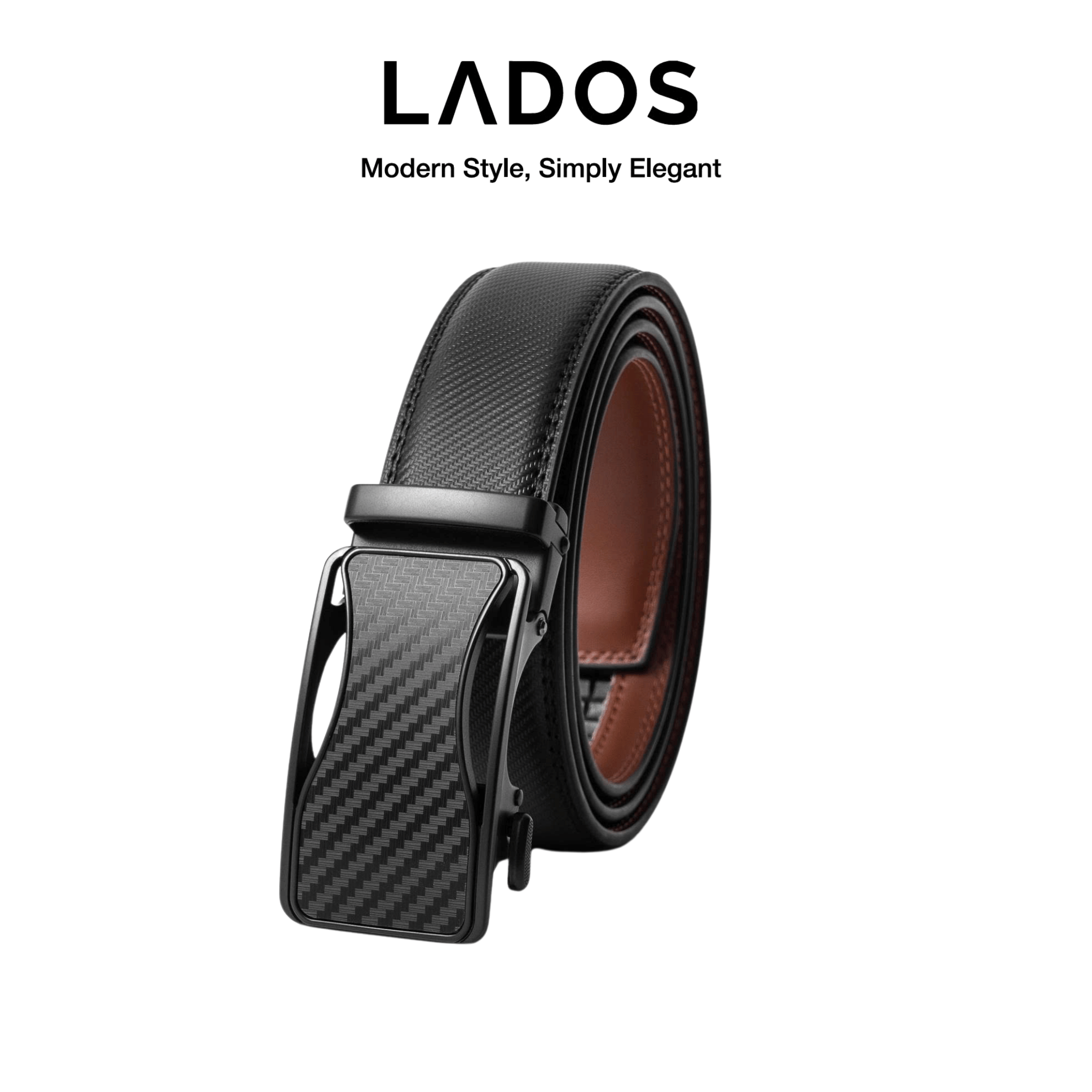 Nhập LAZSOCIAL99 | giảm 30% đơn 199k - Thắt lưng nam cao cấp cam kết lõi da bò thật LADOS-3104 dây n