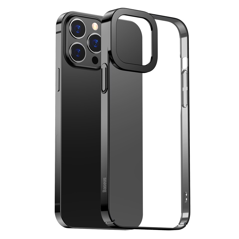 Vỏ mạ Baseus cho iPhone 13 Pro Max / 13Pro / 13 Clear Full Lens Protection Case Vỏ chống sốc trong suốt