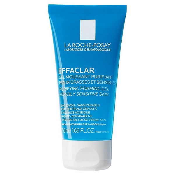 [Hcm]Gel Rửa Mặt Tạo Bọt La Roche - Posay Dành Cho Da Dầu Nhạy Cảm Effaclar Purifying Foaming Gel For Oily Sensitive Skin 50Ml